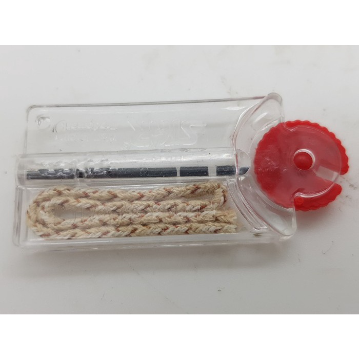 korek sumbu dan 7 pc batu zippo satu set merk star wick flint zippo