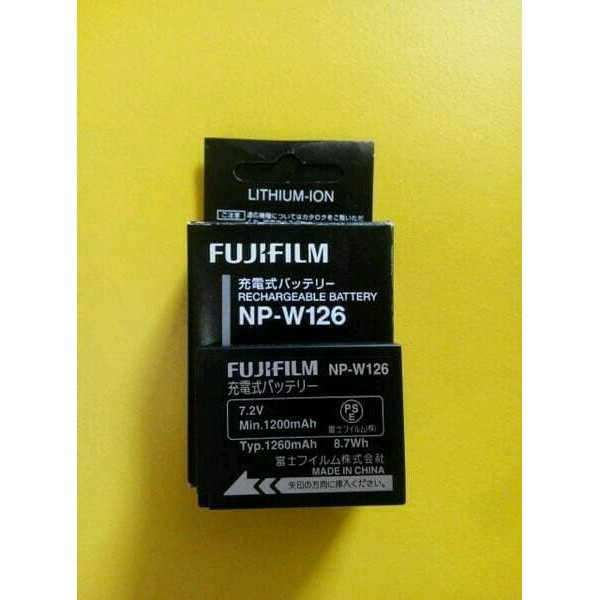 Baterai kamera fuji np w126 baterai kamera fujifilm npw126 battery came