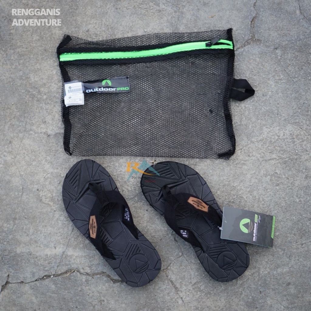 SANDAL GUNUG OUTDOOR PRO DUELER MXT BLACK SENDAL HIKING TREKKING PRIA WANITA