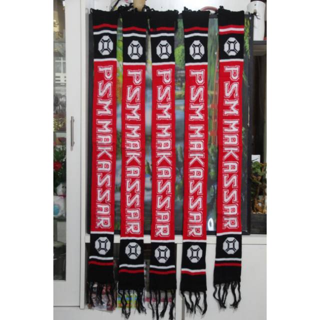 Syal psm makasar suporter bola liga 1 indonesia