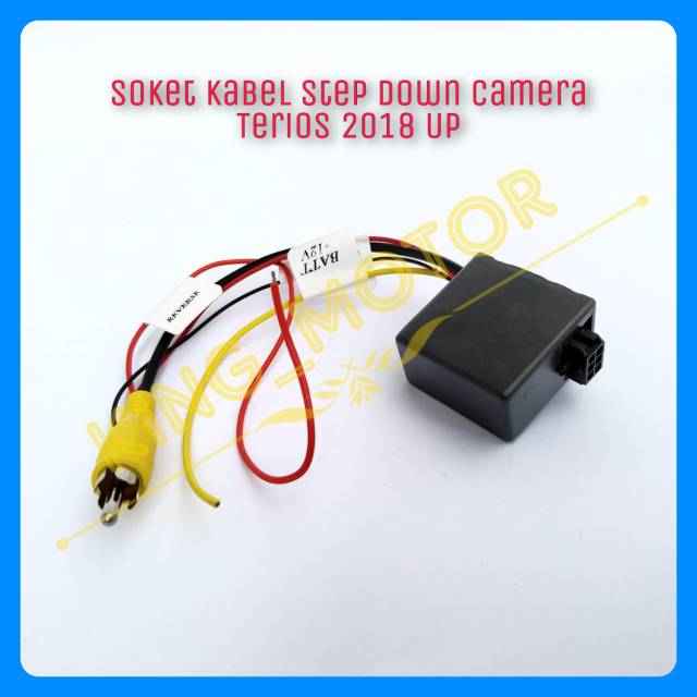 Soket Kabel Step Down/Stepdown Camera Terios 2018 Up