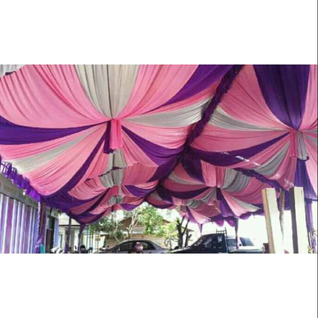 KAIN PLAFON TENDA / PLAFON DEKOR / PLAFON BALON / PLAFON MODEL BALON