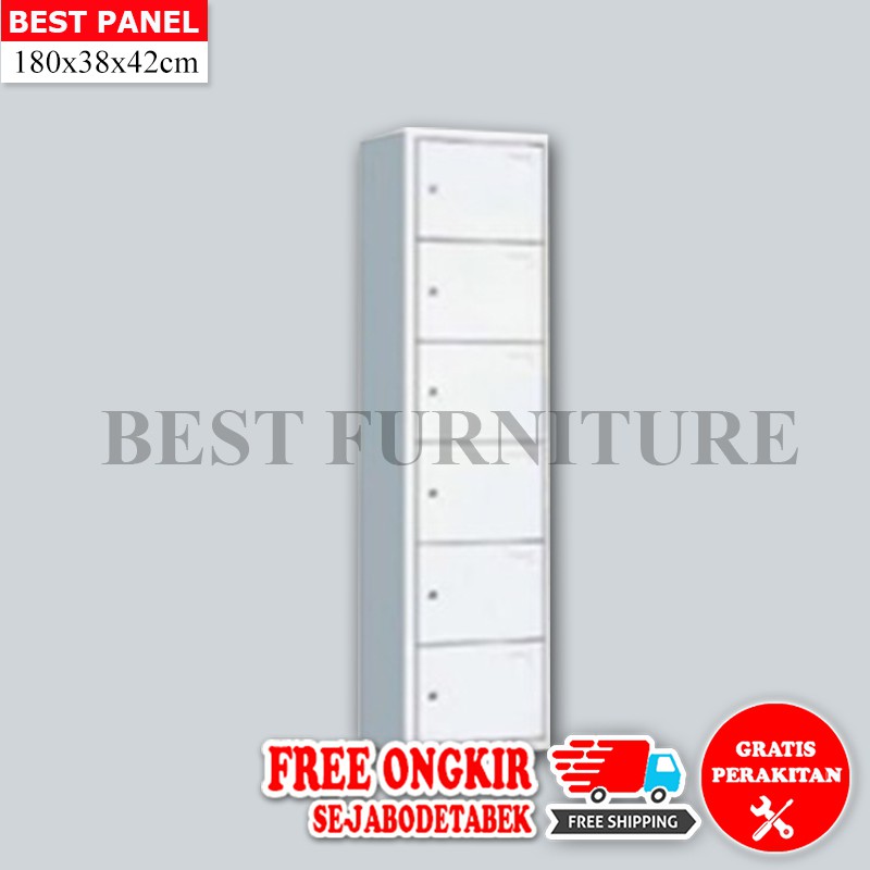 Best Locker Filing Cabinet Stainless Besi Anti Banjir 6 Pintu