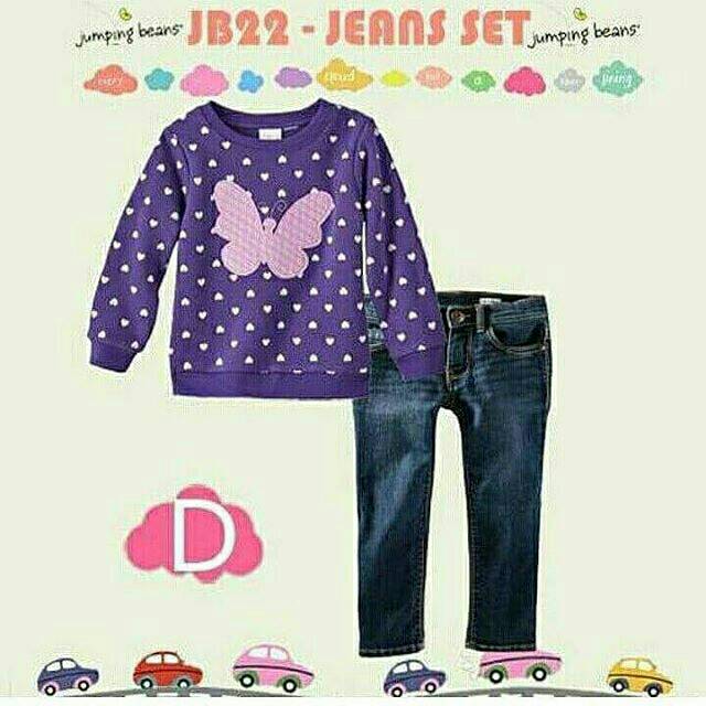 Setelan jumping beans