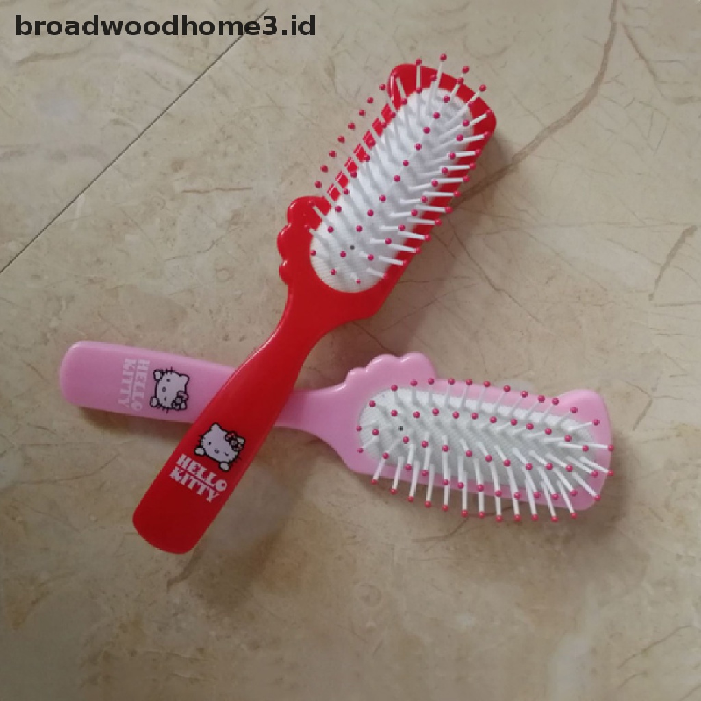 Sisir Pijat Anti Statis Motif Hello Kitty Untuk Anak