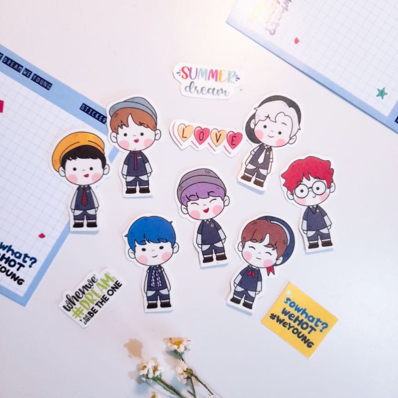 Sticker Nct Dream We Young I Sticker Pack Nct Fanmade
