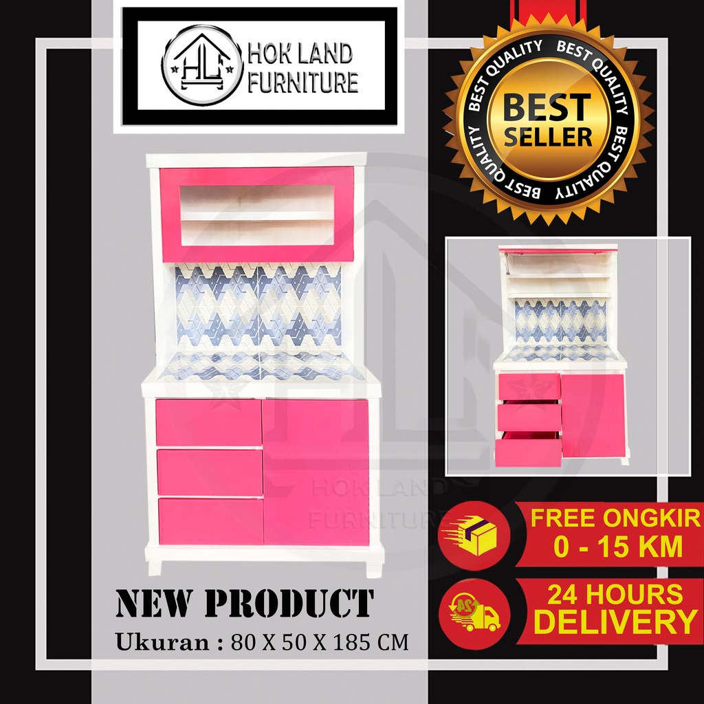 Lemari sayur 2 pintu lemari rak piring dapur minimalis / Lemari Sayur 2 Pintu Kayu Multiplek / LS780