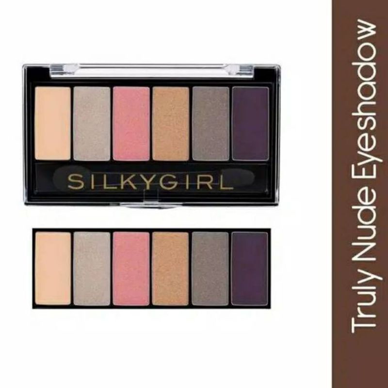 SILKYGIRL TRULLY NUDE EYESHADOW PALETTE 6 Gr @MJ