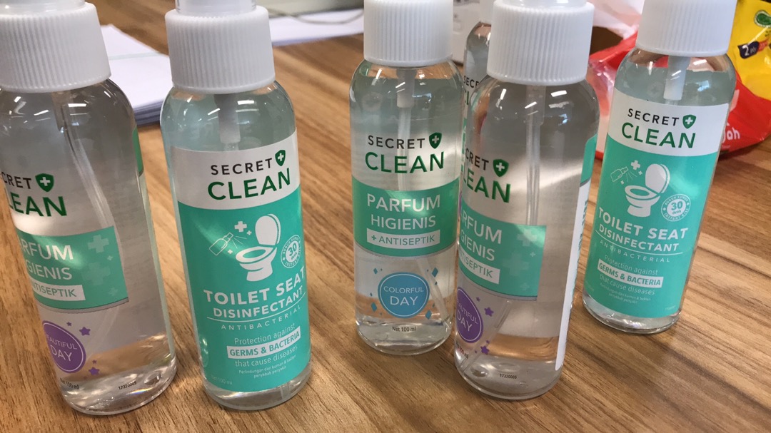 Secret Clean Pembersih Toilet 100ml Original 100% Murah