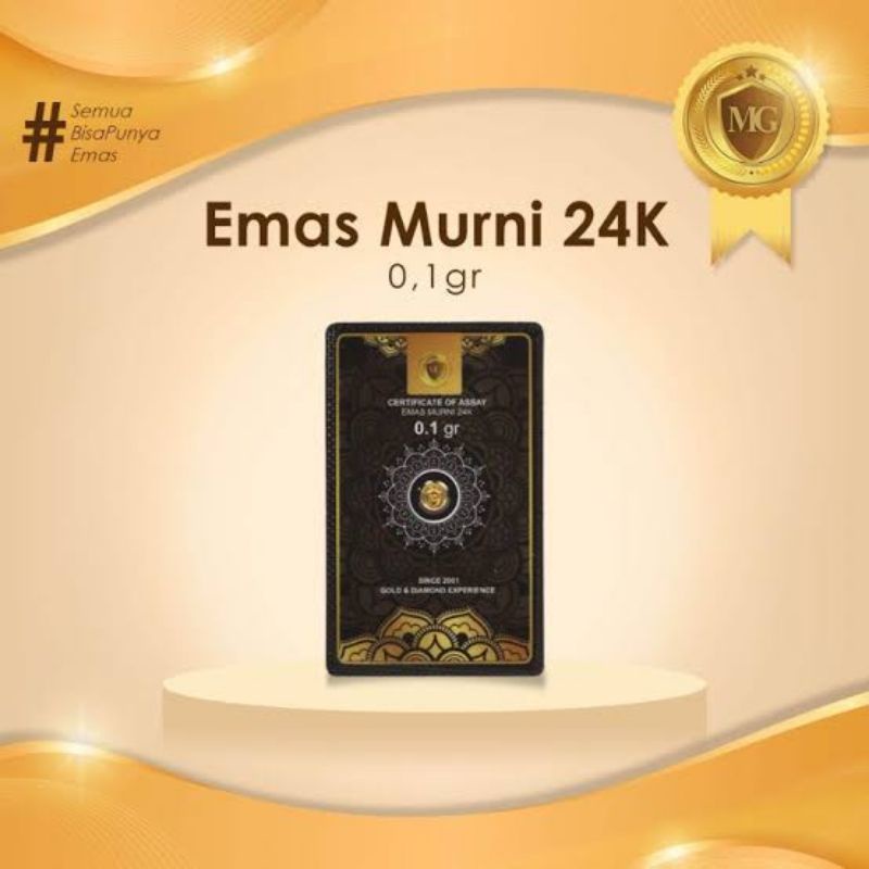 Mini Gold Reguler - Emas - Logam Mulia 0,025 gram