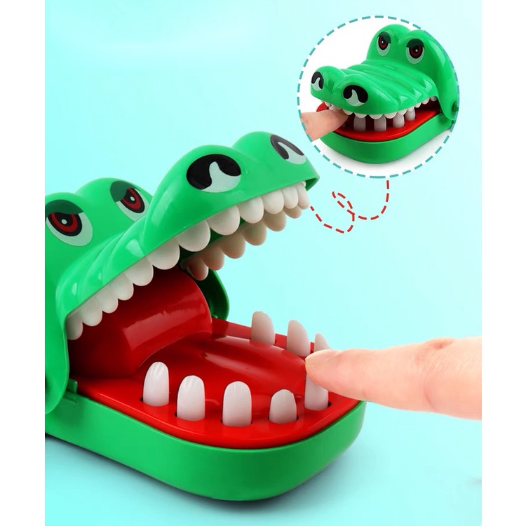 Crocodile Bite the Hand Games Family - Mainan Anak SNI Gigit Buaya