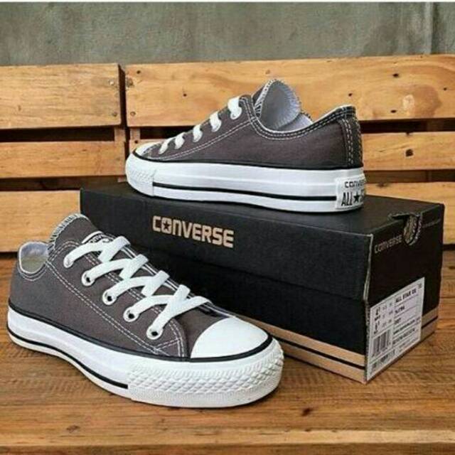 SEPATU Converse Allstar Hitam Merah Maron Abu Navy Grade Original Vietnam Sneakers Cewek Cowok Keren