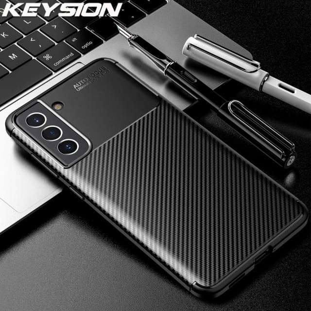 SAMSUNG S22 / S22 PLUS / S22 ULTRA / S21 FE / S21 / S21 PLUS / S21 ULTRA SOFT CASE FOCUS CARBON ORIGINAL