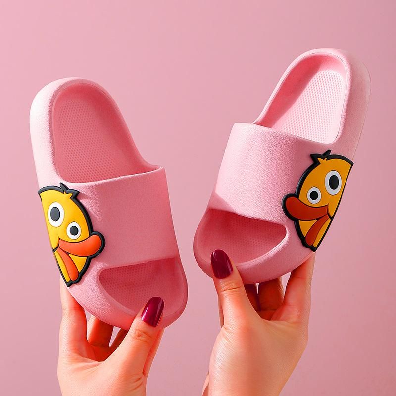 Sandal Slop Karet Anak Karakter Bebek Duck Import RF