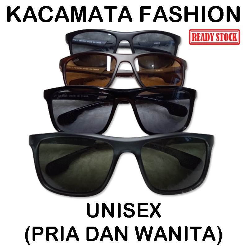 KACAMATA fashion sunglasses wanita Pria cewek Kaca mata Anti UV Kaca mata Gaya Kacamata Elegan