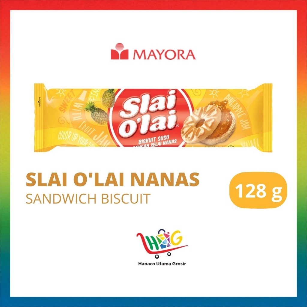 Roma Slai O'Lai Roll Strawberry /Pineapple /Blueberry 128gr [ 1 PCS ]