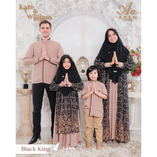 READY SIAP KIRIM❤KATE AND WILLIAM FAMILY SERIES ORI BY ADEN HIJAB