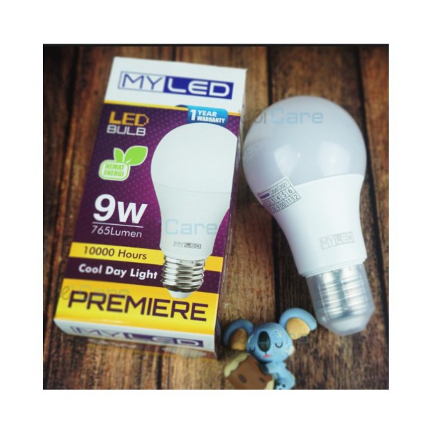 MyLED Lampu Bohlam LED PREMIERE Bulb Cool White 9 Watt