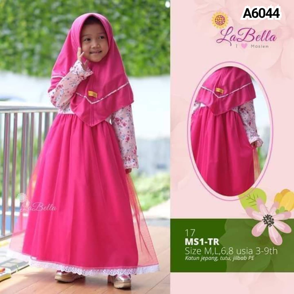 GAMIS ANAK LABELLA TR FANTA 3-4THN A6044