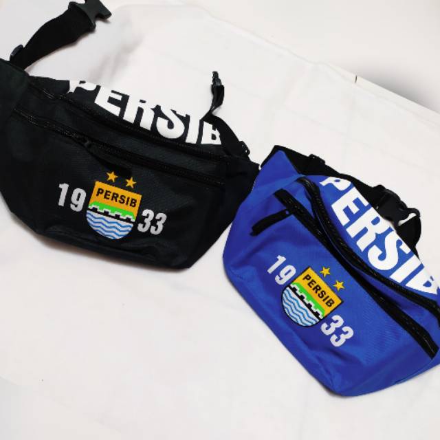 Tas selempang Persib waist bag viking murah wanita pria harga sepaket