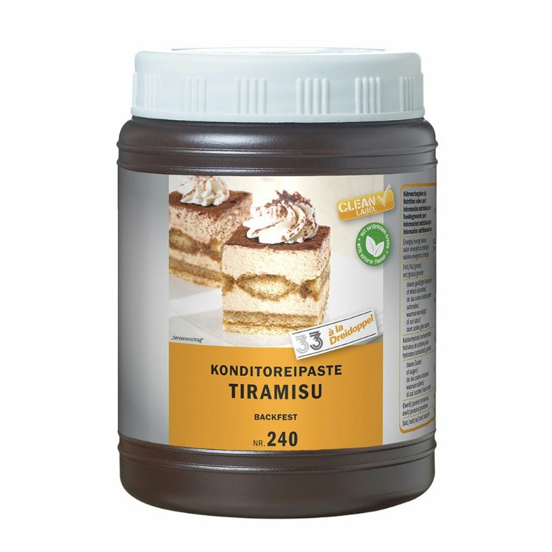 Dreidoppel Tiramisu Paste Dreidoppel Pasta Flavour rasa tiramisu