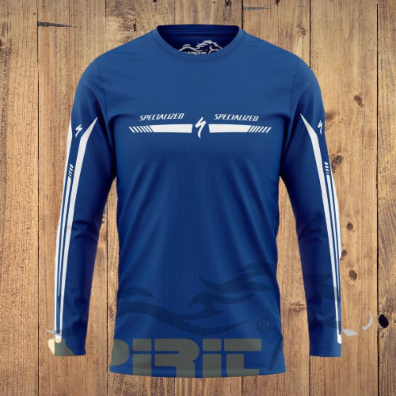 KAOS SEPEDA LENGAN PANJANG SPECIALIZED PRIA/WANITA