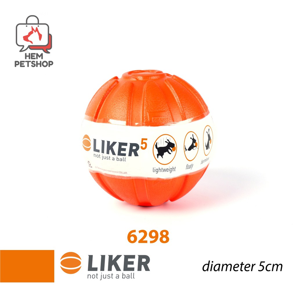 Liker 6298 - Diameter 5cm - Dog ball Toy