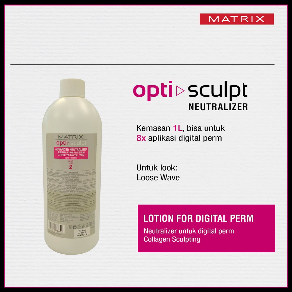 ❤️Glamouroseshop❤️ Matrix Optisculp Creme Neutralizer 1000ml