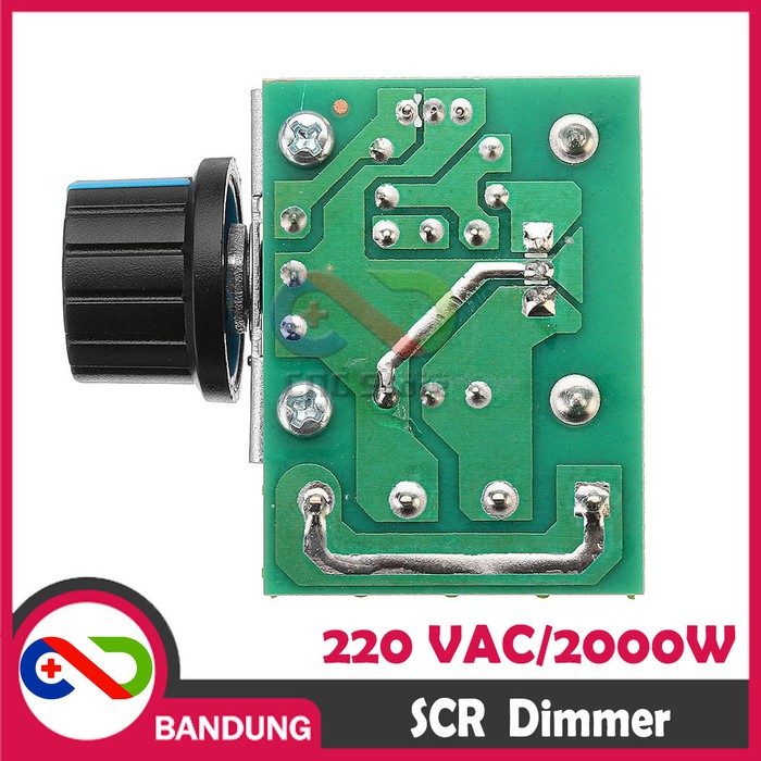 SCR 220 VAC 2000W DIMMER SPEED CONTROLLER MOTOR LAMPU