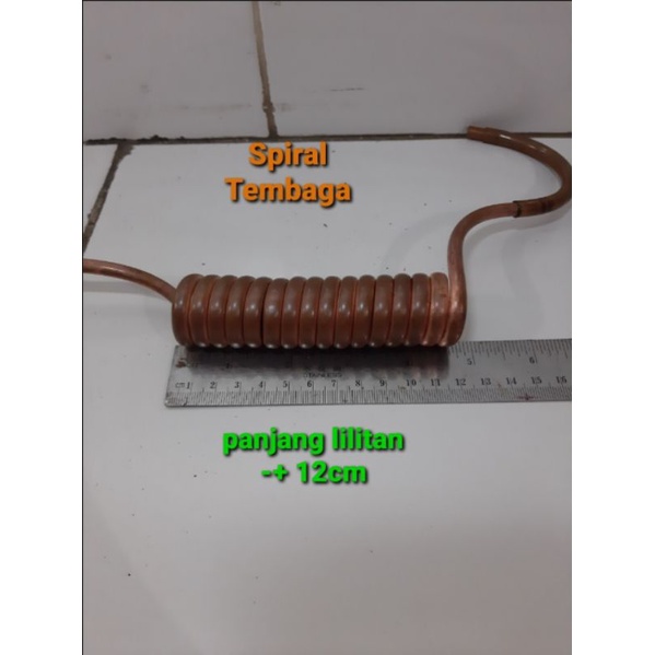 coil mesin fogging spiral tebal