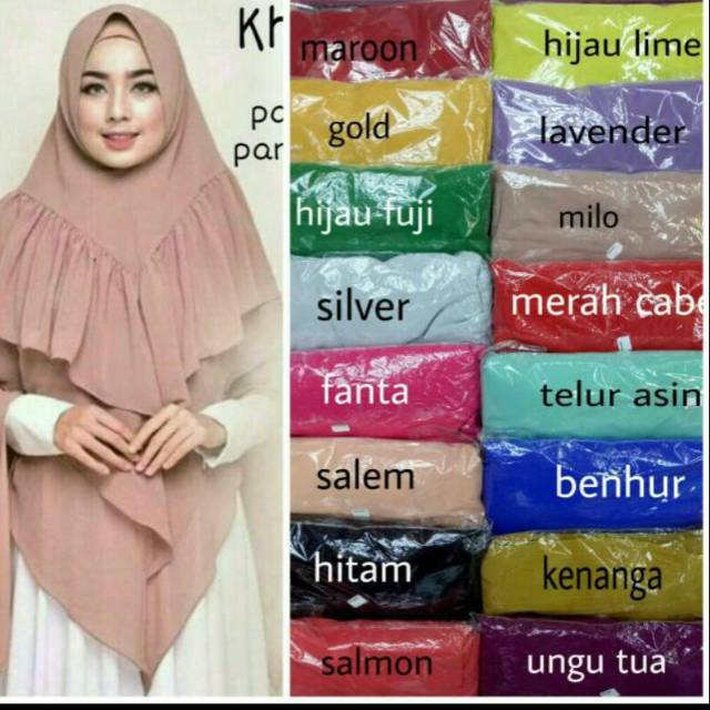 Khimar aminah by rizky ananda