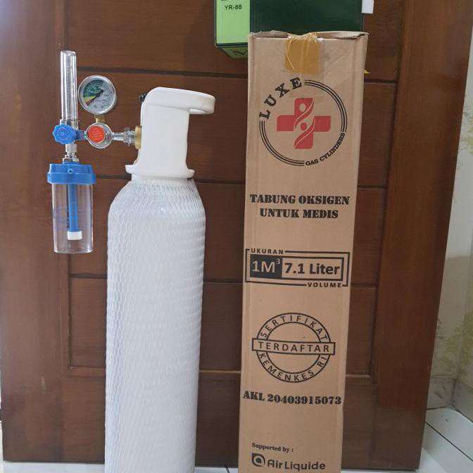 Jual Tabung Oksigen O2 1kubik Dan Regulator Ready Shopee Indonesia