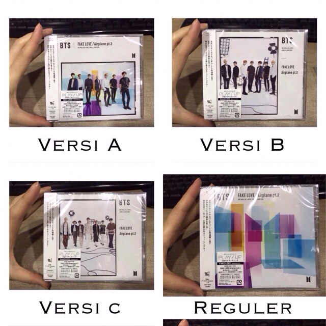 READY STOCK BTS JAPAN ALBUM FAKE LOVE / Airplane pt.2