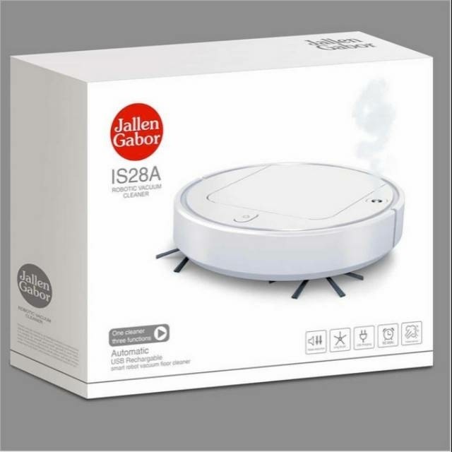 JALLEN GABOR IS28A - Robotic Vacuum Cleaner Automatic USB Rechargeable