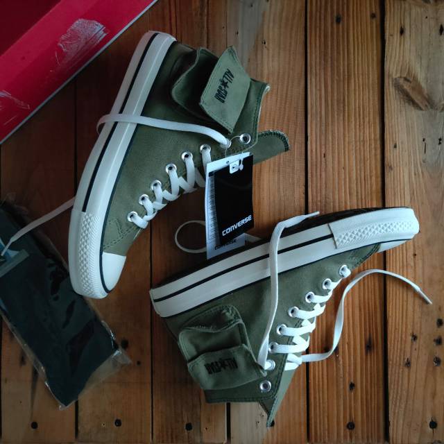 Sepatu Converse CT Cargo Vintage Green Army Made in Vietnam Sepatu Converse Cargo  all star