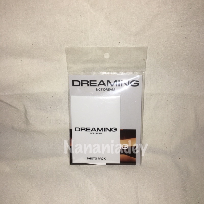 <BOOKED> [OFFICIAL MERCHANDISE] NCT DREAM DREAMING LUGGAGE PHOTO PACK + STICKER SEALED