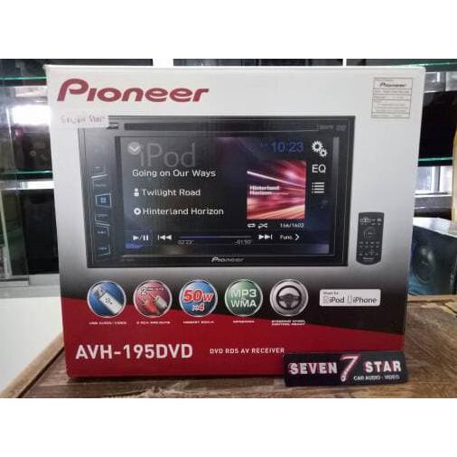PIONEER AVH 195 DVD / TV DOUBLE DIN / SALE 