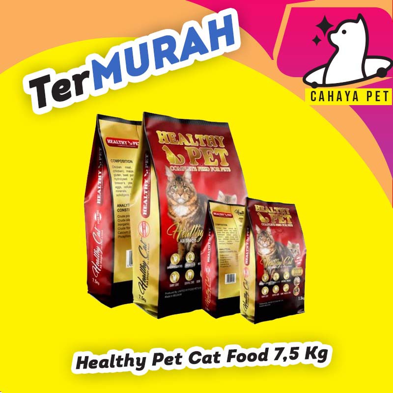 Healthy Pet Cat Food 7,5 Kg for Adult and Kitten Pork free | 7,5kg