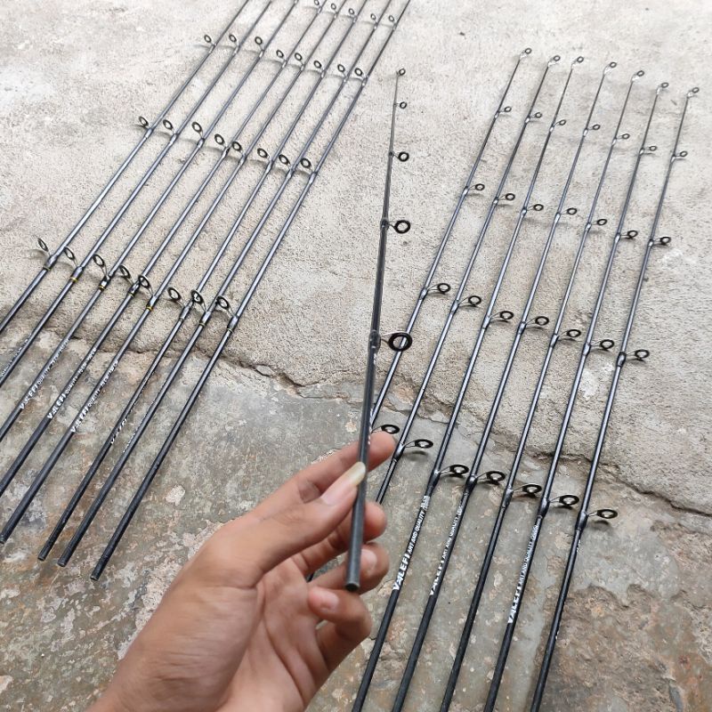 Ujung Joran Pancing Fiber | Sambungan Atas Joran Pancing Fiber | Top Ujung Joran Fiber