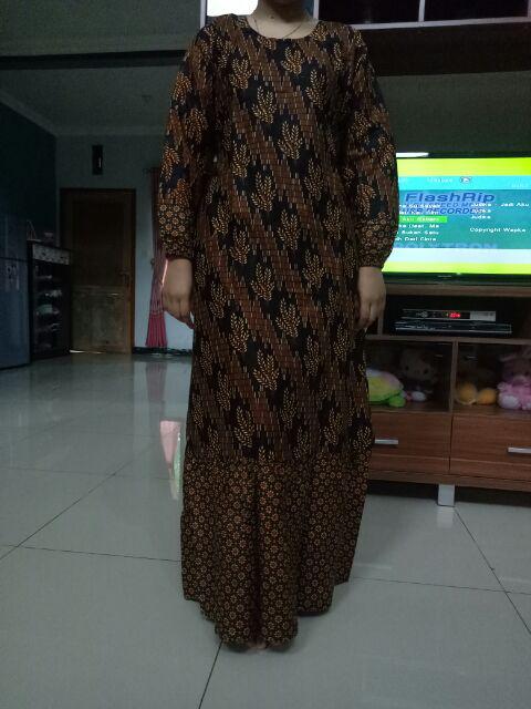 Gamis Batik Manggar, Padi,sekar,cantik,kubis,kipas,daun,kupu,nadine,gendis