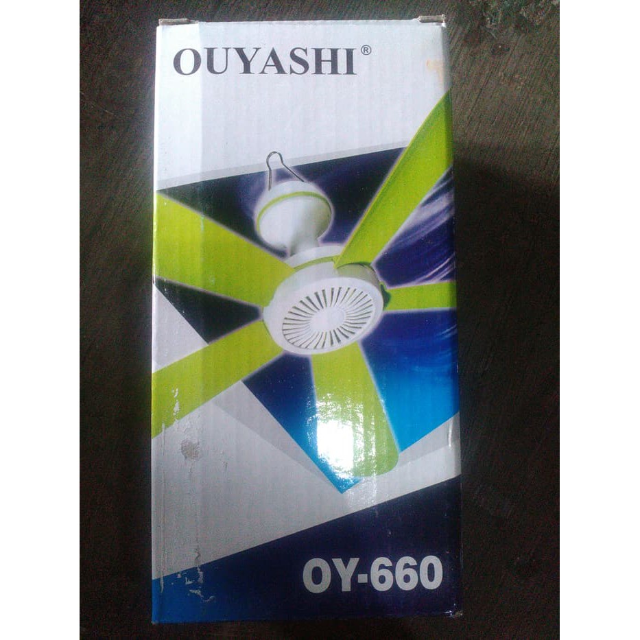 Kipas Angin Gantung 5 Baling Mini Fan Timezone 660