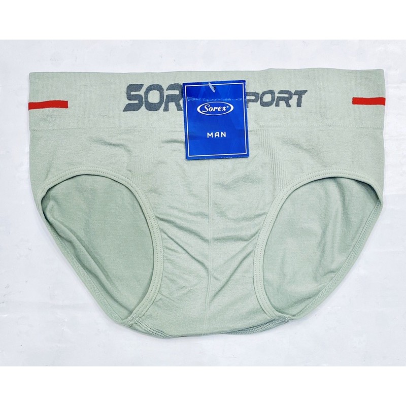 CD | Celana Dalam Pria SOREX SPORT Seamless Edition 3801 &amp; 3803  isi 2pcs