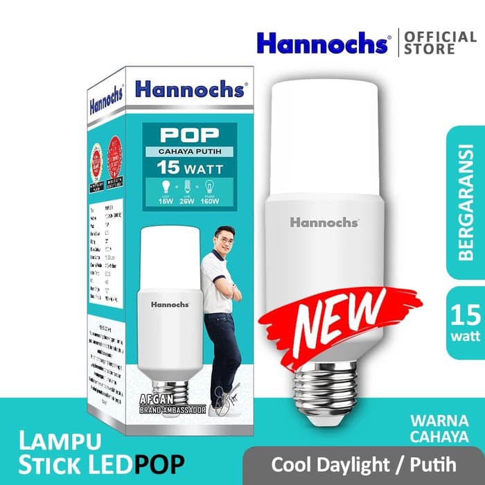 Lampu LED Hannochs POP stick 15w 15 watt