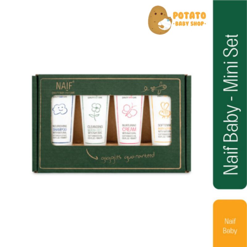 NAIF BABY - MINI SET Travel Size pack