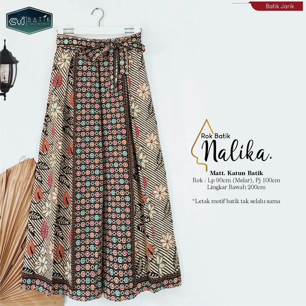 ROK BATIK ALUSAN SINARAN LANNA BAWAHAN BATIK WANITA TERKINI ORI KESHWA MURAH ORIGINAL REALPICT-5