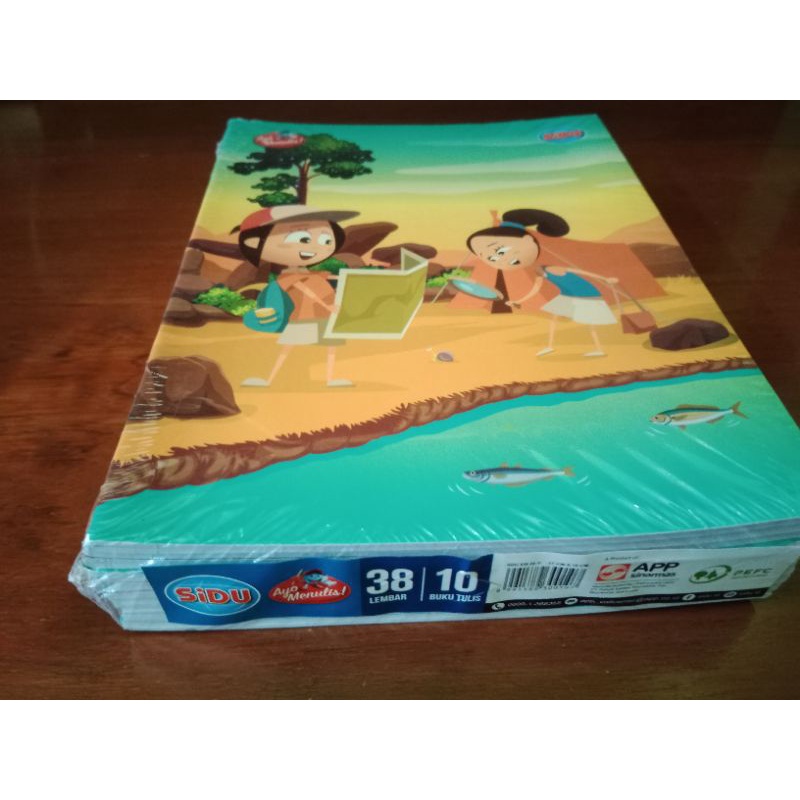 

Buku tulis SIDU isi 38 1 pack