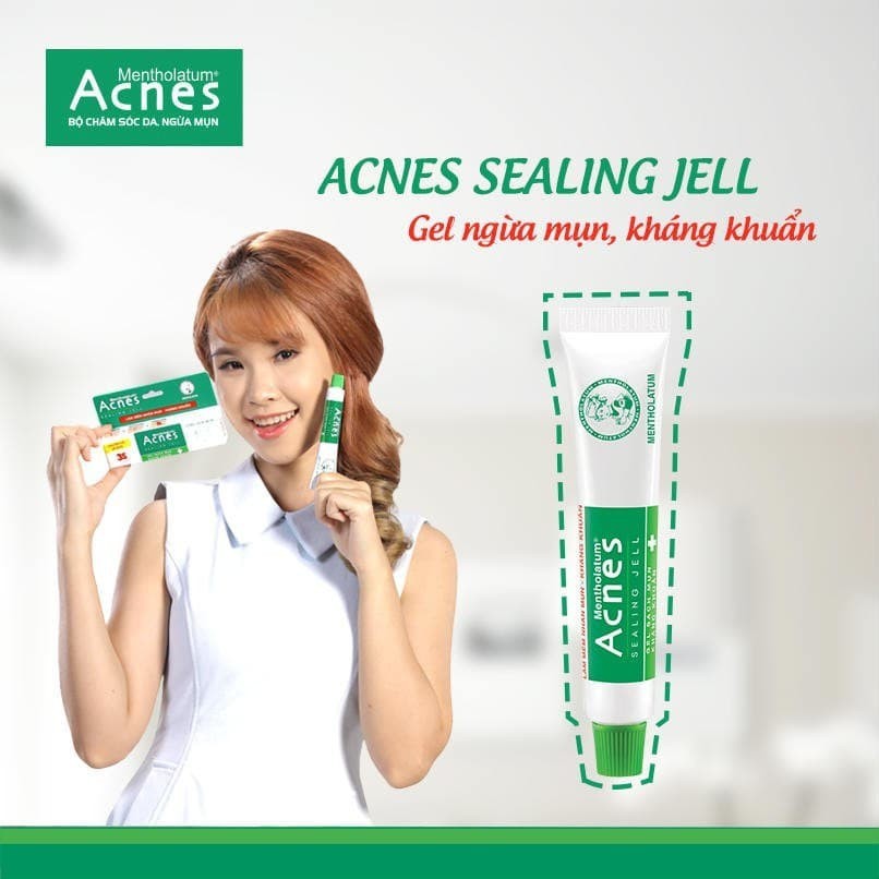 Acnes Sealing Gel 9 gr /gel jerawat/perawatan kulit