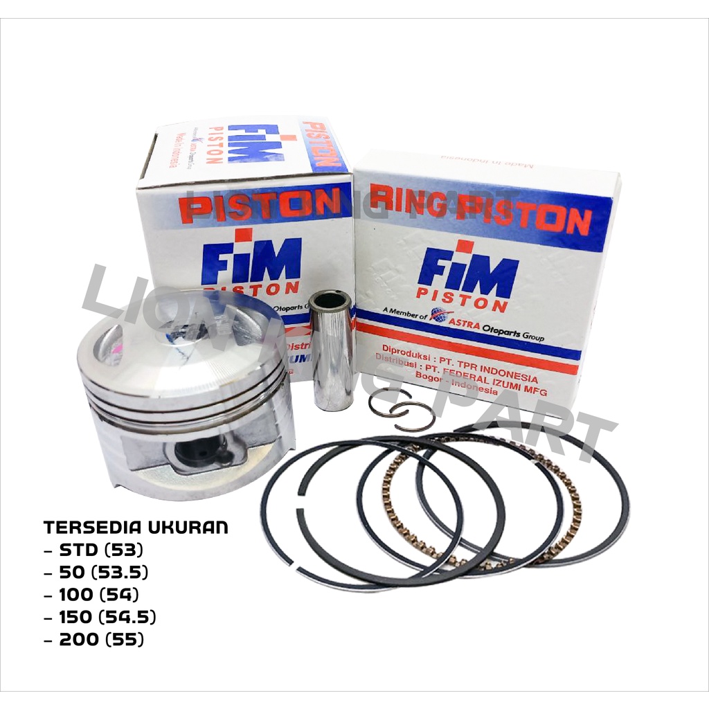 PISTON KIT KAZE FIM68 FIM 68 PIN 13-2