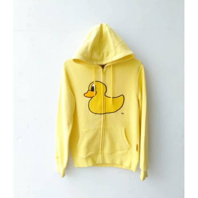 Hoodie pancoat kuning second