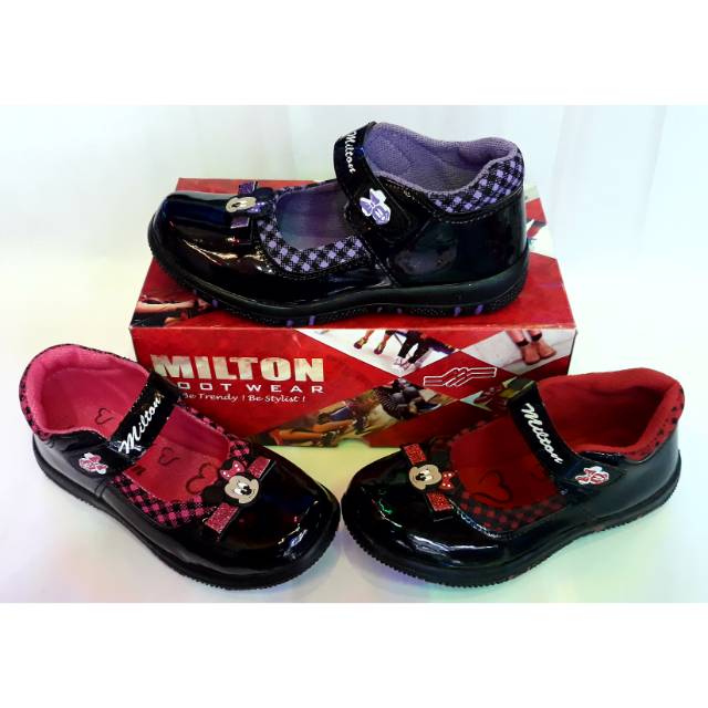 SEPATU SEKOLAH ANAK PEREMPUAN MILTON MINNIE MOUSE IKE ANAK PEREMPUAN